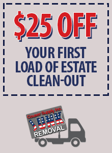 $25 Off Your First Load of Estate Clean-Out