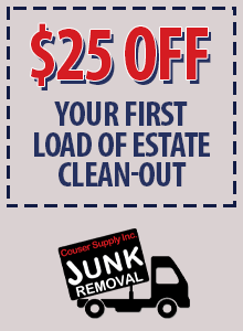 25$ On First Load of Estate Clean-Out